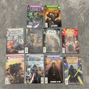Lot of 10 Issues of Star Wars Dark Horse Comics